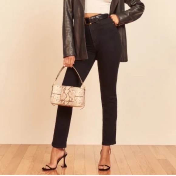 Reformation Liza Ultra High Rise Straight Jeans Size 26 - Picture 2 of 9